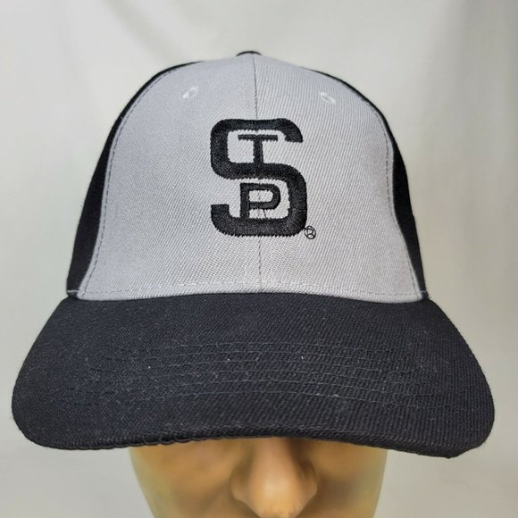 St. Paul Saints Strapback Baseball Hat Cap Block Logo Back / Gray SGA - Picture 1 of 6